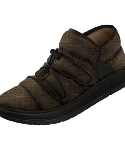 'Northside' Men's Rainier Mid Camp Slipper - Dark Stone