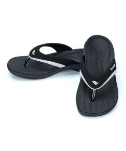 'Powerstep' Women's ArchWear™ Sandal - Black