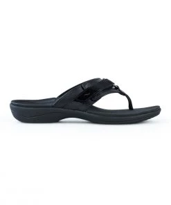 'Powerstep' Women's ArchWear™ Sandal - Black