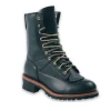 'Work Zone' Men's 9" Logger WP Steel Toe - Black 2 'Work Zone' Men's 9" Logger WP Steel Toe - Black