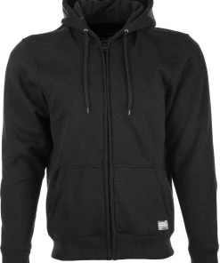 Western Power 'Highway 21' Men's Industry Graphic Protective Hoodie - Black