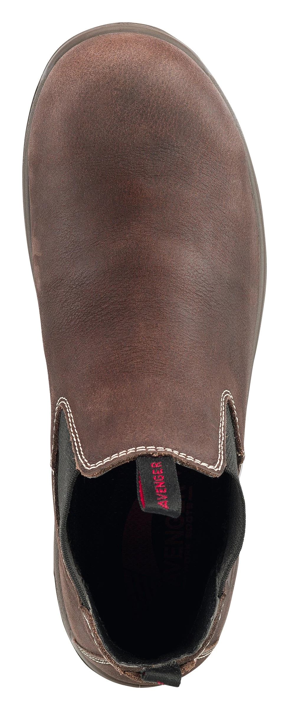 'Avenger' Men's 4" Foreman Romeo EH SR Comp Toe Pull On - Brown 4 'Avenger' Men's 4" Foreman Romeo EH SR Comp Toe Pull On - Brown