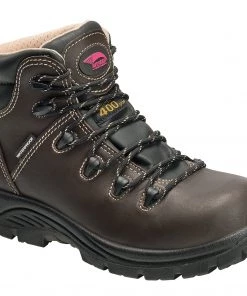 'Avenger' Women's Farmer 400GR WP Comp Toe - Brown / Black