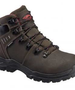 'Avenger' Men's 6" Foundation EH WP Int. MetGuard Carbon Toe Hiker - Brown