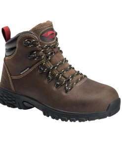 'Avenger' Women's 6" Flight EH WP Alloy Toe - Brown