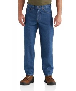 'Carhartt' Men's Relaxed 5 Pocket Tapered Leg - Darkstone