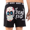 'Lazy One' Men's Dead End Boxer - Black
