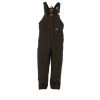 'Berne' Youth Washed Insulated Bib Overall - Bark 2 'Berne' Youth Washed Insulated Bib Overall - Bark