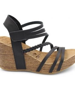 Women 'Blowfish Malibu' Heidi Wedge Sandal - Black