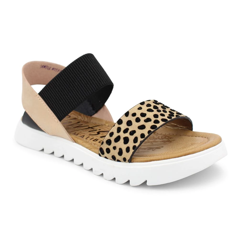'Blowfish Malibu' Women's Tia Sandal - Sand Pixie Leopard 3 'Blowfish Malibu' Women's Tia Sandal - Sand Pixie Leopard