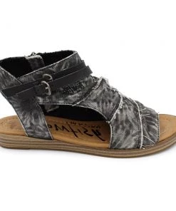 'Blowfish Malibu' Women's Beauty Sandal - Black Tie Dye