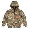 'Berne' Youth Washed Hooded Jacket - Realtree Edge Kids