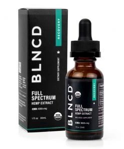 'BLNCD' Recovery Full Spectrum Organic CBD Oil - 30ml / 1000mg Men