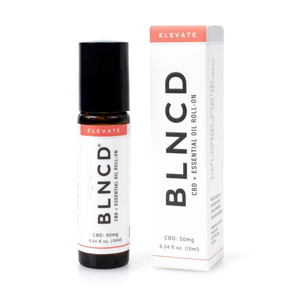 'BLNCD' Elevate - Aromatherapy + CBD Roll On - 10ml / 50mg Men 3 'BLNCD' Elevate - Aromatherapy + CBD Roll On - 10ml / 50mg Men