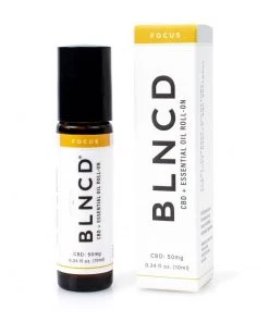 'BLNCD' Focus - Aromatherapy + CBD Roll On - 10ml / 50mg Men