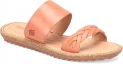 BORN SHOE COMPANY 'Born' Women's Morena Slide Sandal - Orange (papaya)