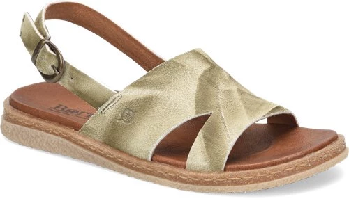 BORN SHOE COMPANY 'Born' Women's Carah Sandal - Dark Olive 3 BORN SHOE COMPANY 'Born' Women's Carah Sandal - Dark Olive