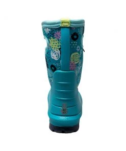 Kids 'BOGS' Youth Neo Classic Garden Party - Teal Multi 12 Kids 'BOGS' Youth Neo Classic Garden Party - Teal Multi