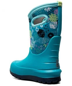 Kids 'BOGS' Youth Neo Classic Garden Party - Teal Multi 13 Kids 'BOGS' Youth Neo Classic Garden Party - Teal Multi