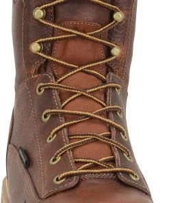 'Carolina' Men's 8" Grind WP EH - Brown 10 'Carolina' Men's 8