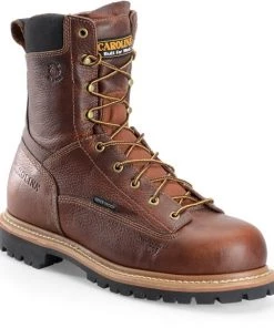 'Carolina' Men's 8" Grind WP EH - Brown