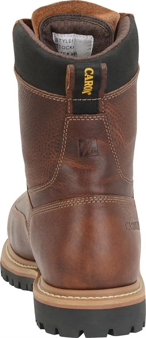 'Carolina' Men's 8" Grind WP Comp Toe Boot - Brown 6 'Carolina' Men's 8" Grind WP Comp Toe Boot - Brown