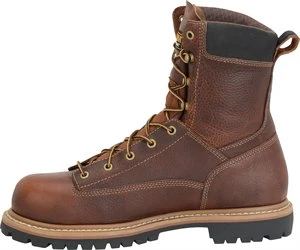 'Carolina' Men's 8" Grind WP Comp Toe Boot - Brown 4 'Carolina' Men's 8" Grind WP Comp Toe Boot - Brown