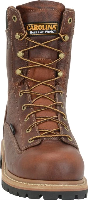 'Carolina' Men's 8" Grind WP Comp Toe Boot - Brown 5 'Carolina' Men's 8" Grind WP Comp Toe Boot - Brown