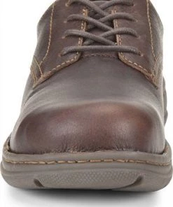 'Carolina' Men's BLVD 2.0 Aluminum Toe ESD Oxford - Brown