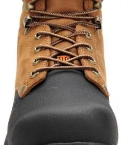 'Carolina' Men's 6" Bruno Internal Metguard Comp Toe - Tan / Black