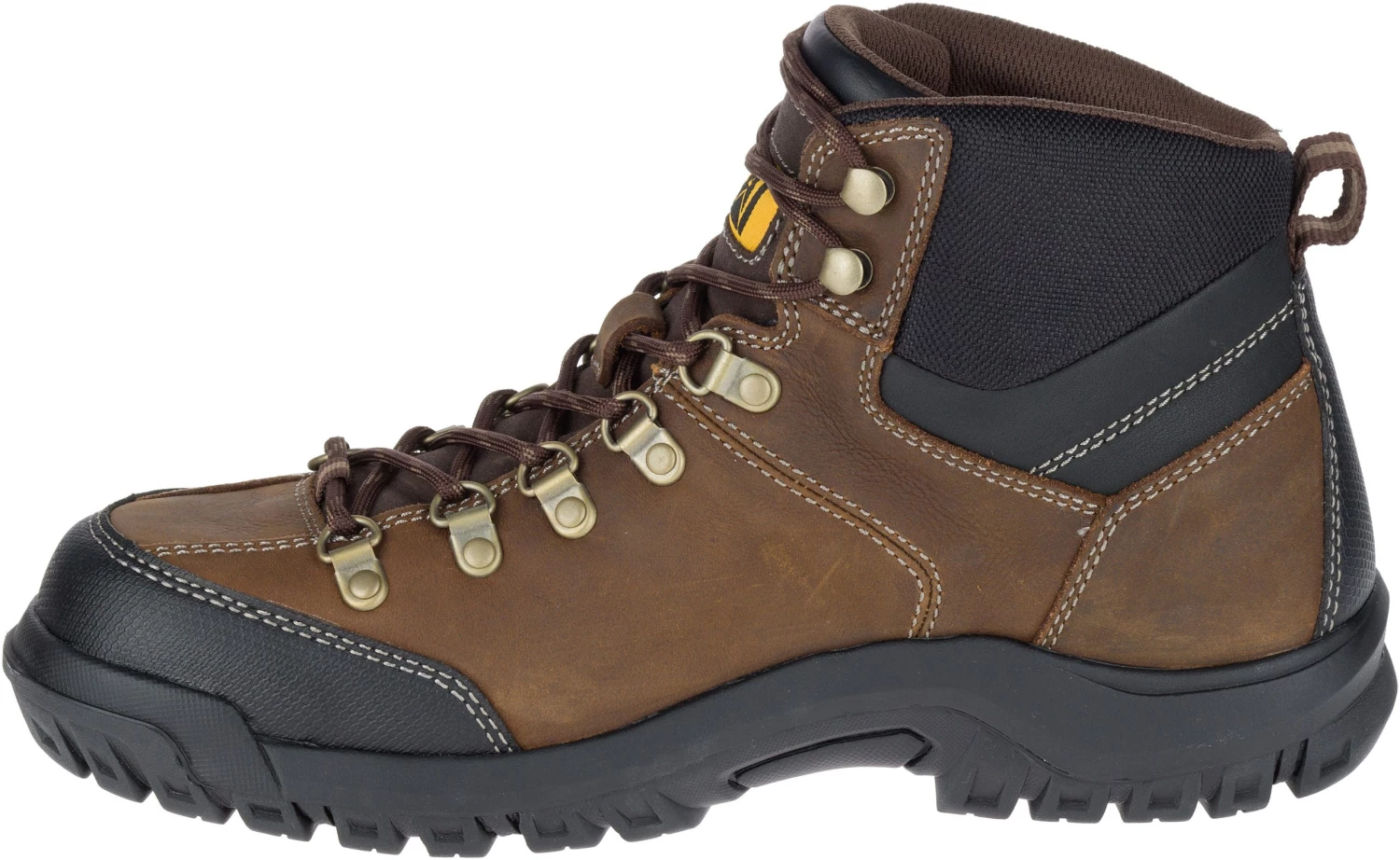 'Caterpillar' Men's Threshold WP, EH, Slip-Resistant - Brown / Black 5 'Caterpillar' Men's Threshold WP, EH, Slip-Resistant - Brown / Black