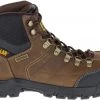 'Caterpillar' Men's 6" Threshold WP, EH, Steel Toe - Brown / Black 1 'Caterpillar' Men's 6" Threshold WP, EH, Steel Toe - Brown / Black