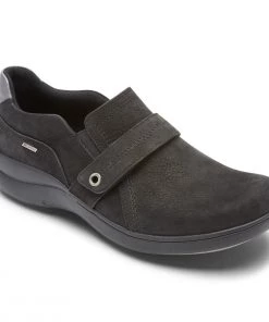 'Rockport' Women's Rev Stridarc WP Slip On - Black