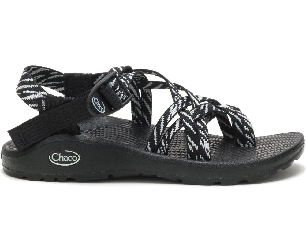 'Chaco' Women's Z/Cloud X2 Sandal - Wily B & W 3 'Chaco' Women's Z/Cloud X2 Sandal - Wily B & W