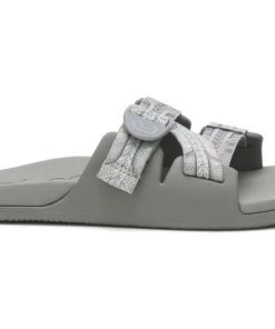 'Chaco' Chillos Slide Sandal - Pierce Steeple Grey Women