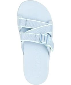 'Chaco' Women's Chillos Slide Sandal - Sky Blue