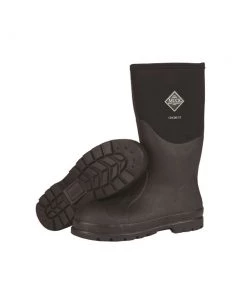 'Muck' Men's Chore-Hi Neoprene Steel Toe - Black