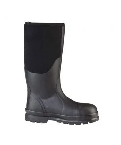 'Muck' Men's Chore-Hi Neoprene Steel Toe - Black