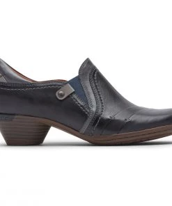 'Cobb Hill' Women's Laurel Slip On - Blue Leather