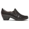 'Cobb Hill' Women's Laurel Slip On - Black Leather