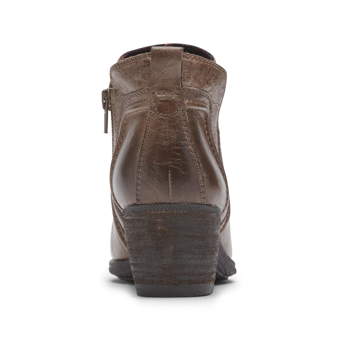 'Cobb Hill' Women's Anisa V Cut Bootie - Stone Leather 6 'Cobb Hill' Women's Anisa V Cut Bootie - Stone Leather