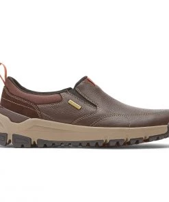 Dunham Footwear 'Dunham' Men's Glastonbury WP Slip On - Brown