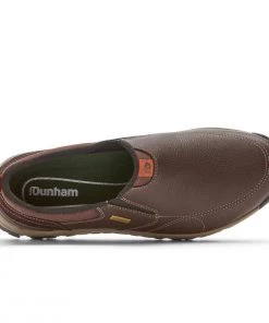 Dunham Footwear 'Dunham' Men's Glastonbury WP Slip On - Brown