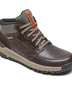 Dunham Footwear 'Dunham' Men's Glastonbury WP Mid Hiker - Brown 10 Dunham Footwear 'Dunham' Men's Glastonbury WP Mid Hiker - Brown
