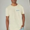 Lucky Brand Jeans 'Lucky Brand' Men's Corona Graphic Tee - Banana Crepe Brands