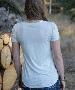 'Cruel' Women' Screen Print Tee - Heather Olive