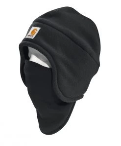 'Carhartt' Men's Fleece 2-in-1 Headwear - Black