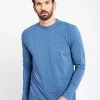 TASC Performance 'TASC' Men's Carrollton Bamboo Tee - Indigo Heather