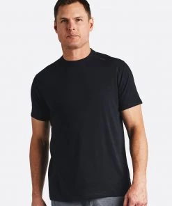 TASC Performance 'TASC' Men's Carrollton Bamboo Tee - Black