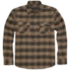 'Dakota Grizzly' Men's Briggs Flannel Button Down - Barley 1 'Dakota Grizzly' Men's Briggs Flannel Button Down - Barley